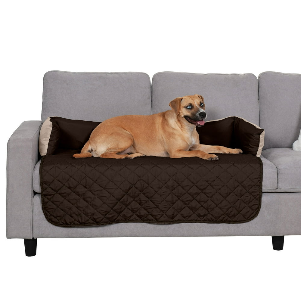 FurHaven Pet Furniture Cover Sofa Buddy Reversible Furniture Cover Protector Pet Bed for Dogs