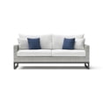 thumbnail image 5 of RST Brands Milo Sunbrella Fabric & Resin Wicker Outdoor Sofa in Bliss Ink/Gray, 5 of 5