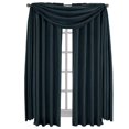 thumbnail image 4 of Royal Hotel Bedding Soho Navy Rod Pocket Window Curtain Panel, Solid Pattern, 42x96 inches, 4 of 4
