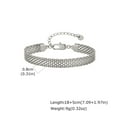 thumbnail image 2 of VNOX Bracelets for Men-Stainless Steel Magnetic Clasp Franco Chain Mens Bracelet, 2 of 3