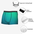 thumbnail image 3 of Naloa Green Turquoise Teal Mens Underwear - Boxers for Men, Mens Boxer Briefs, Classic Briefs for Men-Large, 3 of 5