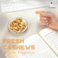 thumbnail image 5 of Sea Salt Caramel Cashews Individual Packs - 12 Cashew Snack Packs Roasted Nuts (1.5oz Each) – Keto, Vegan, Gluten-Free - Healthy Snacks for Trail Mix, Office, or Party - Lightly Salted, Swee, 5 of 5