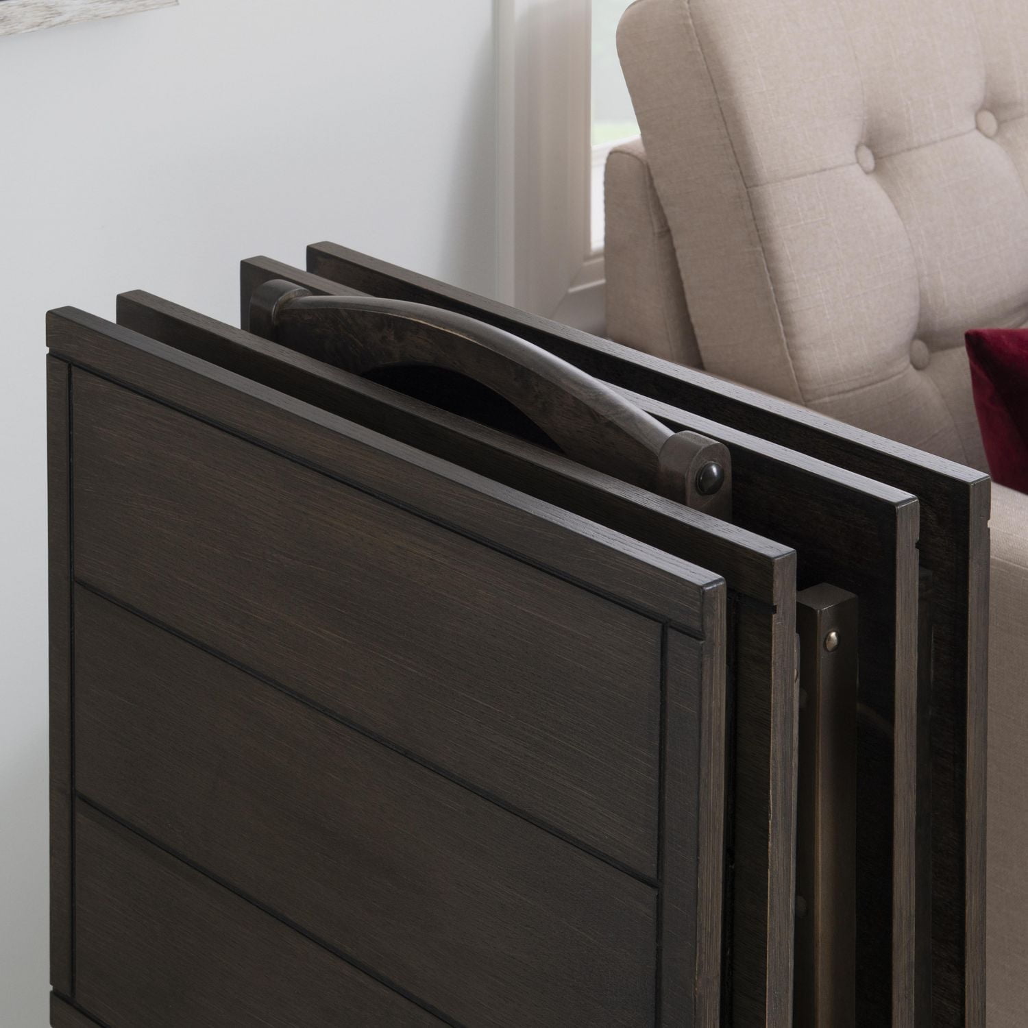 Tables à Plateaux Salazar, Gris