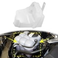 thumbnail image 3 of Car Windshield Washer Fluid Reservoir Tank Replacement 1638690820 for Mercedes-Benz ML55 for AMG ML500 ML350 ML320 ML430, 3 of 7