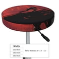 thumbnail image 4 of Naloa Sunset Cliff Climbers Round Bar Stool Cushion Cover 12-14 inch, Fits Kitchen, Office, Restaurant Chairs - {sizeName}12 inch, 4 of 7