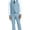 Sky Blue, variant on Lycody 2PCS Men's Solid Suit Set Vest and Pants Slim Fit Suits for Wedding Groomsmen Prom Tuxedos, Party, Elegance