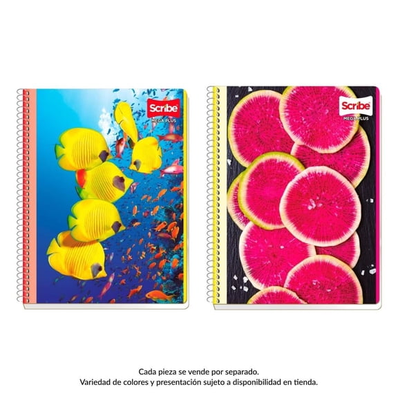 Cuaderno Profesional Scribe Mega Cuadro Chico 100 Hojas Espiral varios modelos 1 pieza