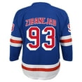 thumbnail image 3 of Youth Mika Zibanejad Blue New York Rangers Home Replica Player Jersey, 3 of 3