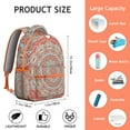 thumbnail image 6 of Mantra Quilted Backpack - Puffy Design School Bag for Winter Months, Cozy Aesthetic, Warm Gift for Cold Weather Commutes, 6 of 6