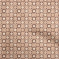 thumbnail image 1 of oneOone Rayon Peach Fabric Asian Traditional Block Dress Material Fabric Print Fabric By The Yard 56 Inch Wide, 1 of 4