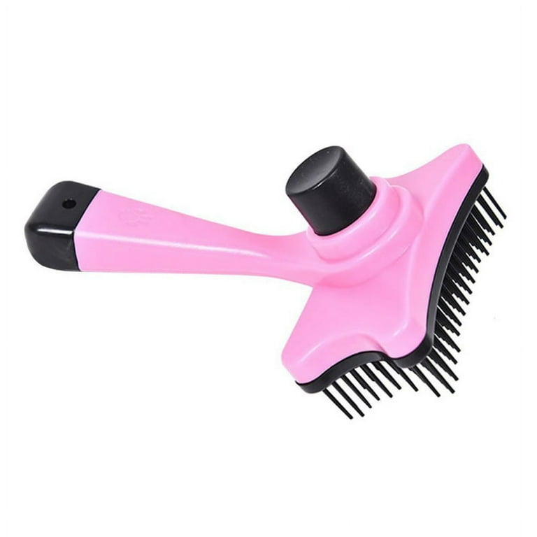 Pink 2024 dog brush