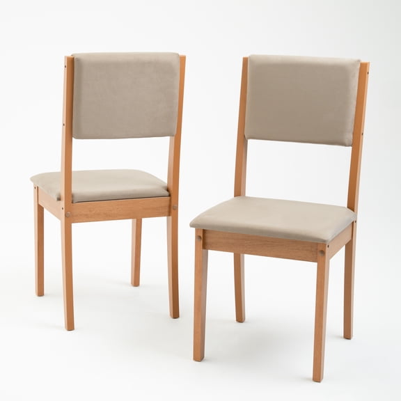 Sillas Para Comedor Manaus Miel 2 Piezas Loomber