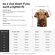 thumbnail image 5 of Fotbe Vintage Sunflower Cow Camisa Estampada de Manga Corta para Hombre, Casual de Verano, Estilo Playero, Sin Arrugas-Medium, 5 of 5