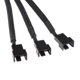 thumbnail image 4 of Caja Cable divisor del ventilador 2pcs A 3x 3pin Fan Divisor Cable de Alimentación Con Manguito Para Pc Magideal Caja Cable divisor del ventilador, 4 of 7