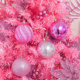 thumbnail image 4 of Decoración de bolas navideñas-color rosa plateado 286G/34 piezas, 4 of 5