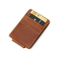 thumbnail image 3 of The Walden | Handmade Leather Front Pocket Wallet with Money Clip, 3 of 11