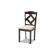 thumbnail image 2 of Juego de Comedor de 5 Piezas Baxton Studio Riona 8027-10900, 2 of 2