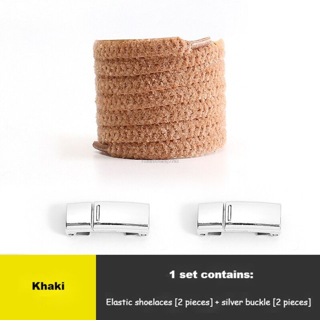 Cordones magnéticos para cordones, botas, cordones de felpa, cordones elásticos para niños y adultos, zapatillas de deporte para cordones, talla única para todos los zapatos, Francia Gao Jinjia LED