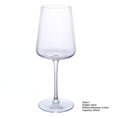 thumbnail image 3 of Patrón Vertical 200-550ml copa de cristal sin plomo vino tinto champán whisky taza jugo postre tazón moda Drinkware, 3 of 5