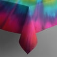 thumbnail image 5 of Rainbow Tie Dye Mandala Pattern Square Tablecloth,Waterproof Square Table Cover,Wipeable Spillproof Washable Table Cover for Home Kitchen Party Decor 42"X42"(107x107cm), 5 of 6