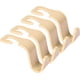 thumbnail image 2 of Gancho universal multifuncional para reposacabezas de vehículo, organizador de almacenamiento para bolso, comestibles de tela (juego de 4 beige) brillar Electrónica, 2 of 5