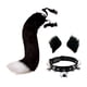 thumbnail image 2 of Set de Disfraz Macarena 4 Piezas Ears Hair Clips & Tail Cosplay Negro, 2 of 7