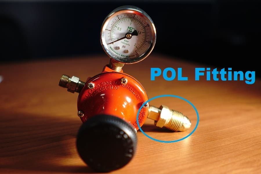 Shrinkfast 200 (998) /975 Heat Gun  POL Fitting - Part# 38-1