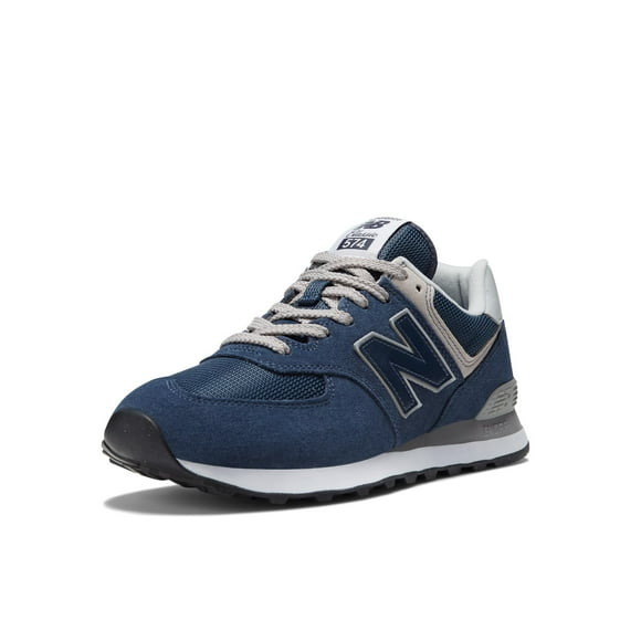 Zapatillas New Balance 574 Core para hombre, color azul marino y blanco 8
