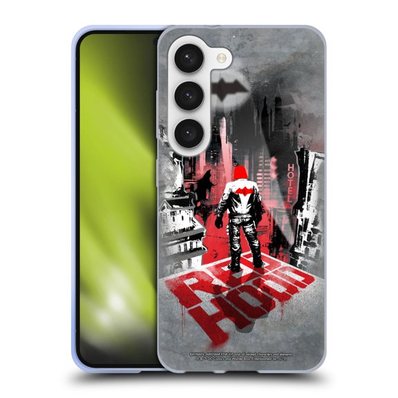 Head Case Designs Officially Licensed Batman Arkham Knight Graphics Red Hood Soft Gel Case Compatible with Samsung Galaxy S23 5G