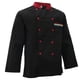 thumbnail image 1 of para proteger COCINERO CHAQUETA CHEFS para proteger NEGRO chef clothes UNISEX BUENA X / XL / XXL / L DYNWAVEMX Uniforme de chaqueta para hombre, 1 of 8