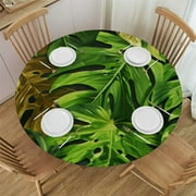 WYYP Palm Leaf Table Covers - Palm Leaf Birthday, Luau Party Supplies, Hawaiian Tablecloth, Luau Table Covers, Hawaiian Baby Shower, Tropical Tablecloth 54-58