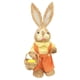 thumbnail image 4 of Conejito de Pascua de paja de 35 cm, figura de pie, accesorios de fotografía hechos a mano, encantador Estilo E, 4 of 9
