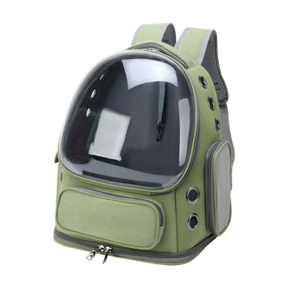 Sac à Dos Transparent pour Chat pour Aventures en Plein Air avec Grand Espace Respirant et Design de Voyage Sécurisé pour Petits jusqu'à 15lbs