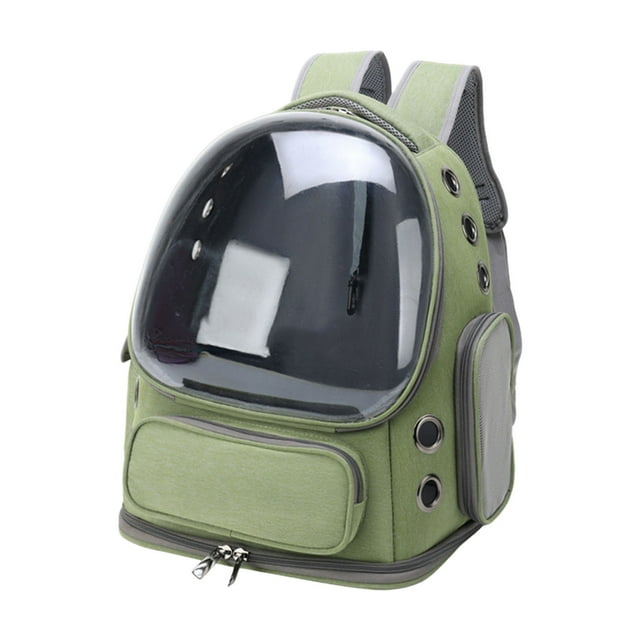 Transparent Cat Backpack for Travel with Large Space and Breathable Design for Hiking Camping Outdoor Adventures