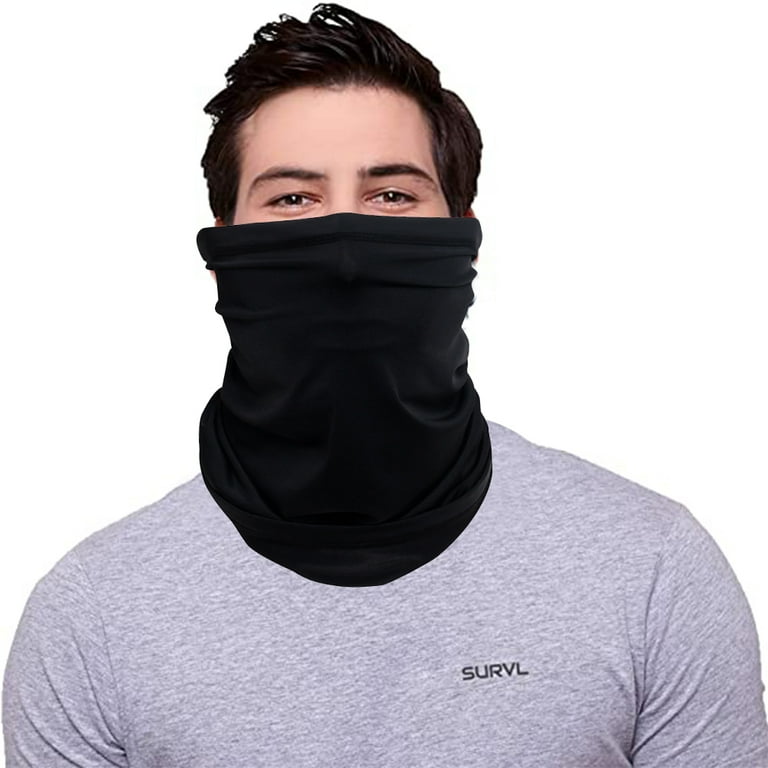 Neck Gaiter Bandana Face Mask: Sun Cooling Scarf Gator Cover Head