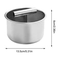 thumbnail image 3 of Meatball Maker Tool, 2PCS Stainless Steel Manual Meatball Making Mold, Quick & Easy Home Cooking Tool for Uniformly Shaped Meatballs, 12 Holes, 3 of 9