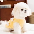 thumbnail image 6 of Dog Spring Yellow Vest T-Shirt with Cartoon Duck Pullover Clothing Apparel for Spring and Hot Weather, 6 of 9