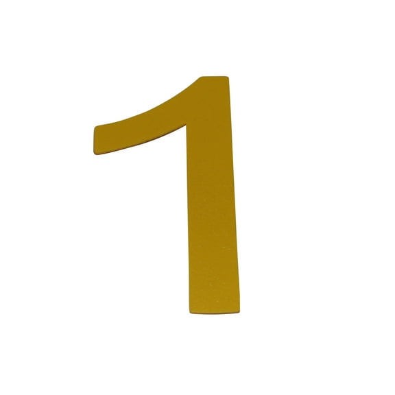 FindTape Marking Numbers: Number 1 / 3.7 in. high (Yellow)