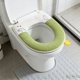 thumbnail image 5 of Uuiauoio Bathroom Soft Toilet Seat Cover Pad, Warm Toilet Seat Cushion Cover, Washable and Comfortable Toilet Covers, Thick Toilet Cover for Autumn Winter, Fits Size Toilet Lids for Bathroom, 5 of 6