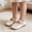 White, variant on Girls Flat Bow Lightweight Sneakers Toddler Little Kid Big Kid 2-9 Years Breathable Casual Play Footwear