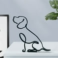 thumbnail image 6 of Desk Accessories Clearance! Dog Minimalist Arts Sculpture Personalized Gift Metal Decoration, 6 of 7