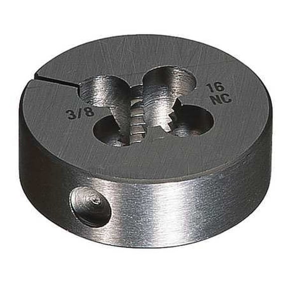 Cleveland Round Threading Die,1/2"-13,HSS C65470