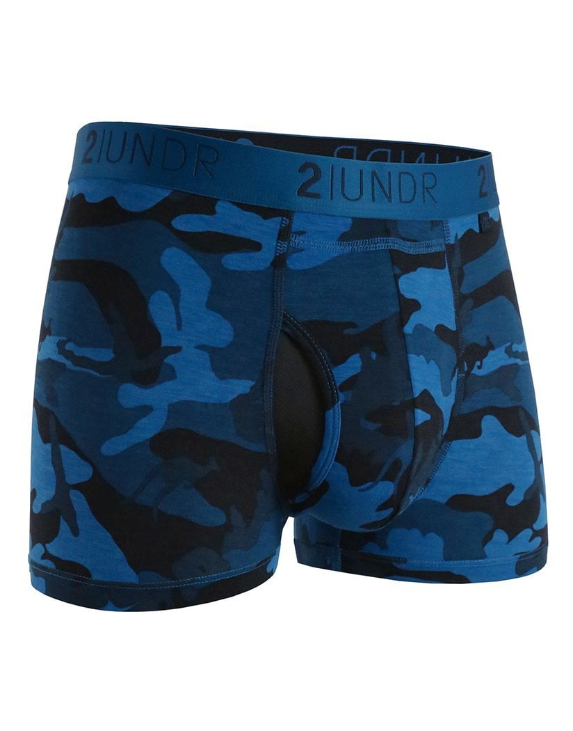 2UNDR Men's Swing Shift Trunk Boxers (Night Camo, Large) - Walmart.com