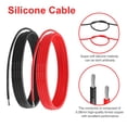 thumbnail image 2 of Cable eléctrico de silicona 12 AWG Beffkkip 10 m rojo y negro, 2 of 7