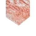 thumbnail image 3 of Freya Plush Shag Area Rug with Metallic Sheen, Salmon Pink, 4ft-9in x 7ft-6in, 3 of 7