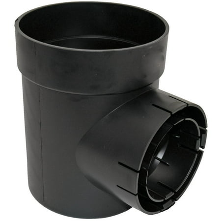 

NDS 6 In. Black Spee-D Single Catch Basin Outlet 101 101 435546