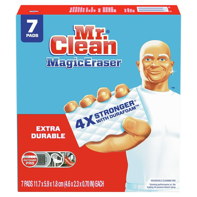Mr. Clean Magic Eraser Extra Durable Cleaning Pads with Durafoam ...