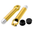 thumbnail image 4 of Durable Aluminum Alloy Handlebar End Gold, 4 of 9