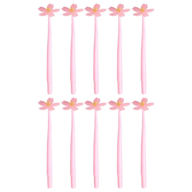 School Supplies Office Desk Accessories Office Supplies10 Pcs Soft Rubber Gel Pen Aesthetic Water Based Pens Cute Stationery for Students & Use(0.3Ml)