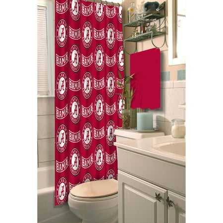 NCAA University of Alabama Shower Curtain, 1 Each